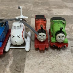 Vintage ERTL Thomas the Tank Engine Diecast Train Lot of 7 80s 90s Harold Gordon