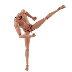 USA MX02-A 1/6 Male Action Figure Body Model Toy Suntan Skin Flexible 12in Body