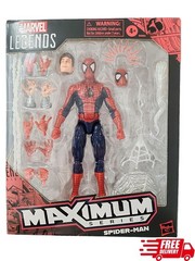 Marvel Legends Spider-Man Maximum Series w/Spider Web 5.5″ Action Figur ✅