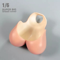 1/6 Female E-H Big Huge Breast Cover Replacement Model For12”PH TBL Figure Doll