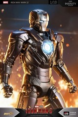 zd toys IRON MAN MARK 32 ROMEO 1/10 action figure iron man 3 MARVEL ship July