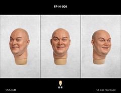 Facepoolfigure 1/6 WWII Male Man Solider Commander Head Carved Fit 12in Figures