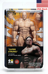 MUFF TOYS ADAM 1/12 Male Super Strong Muscle Flexible Joint Body 6″Action Figure