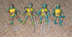 Vintage Lot of TMNT Teenage Mutant Ninja Turtles Action Figures SEE DESCRIPTION