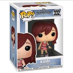 Funko Pop Kingdom Hearts Kairi 332 Vinyl Figure Disney Square Enix Pink Vaulted