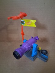 1990 TMNT Ninja Turtles Foot Soldier Oozey Cannon By Playmates