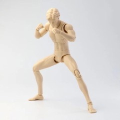 Mirrfig 1/12 MF001 Male Action Figure Body 6″ Pale Skin Super Jointed Model Toys