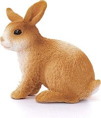 schleich 13827 Rabbit, from 3 Years FARM WORLD – Figurine, 4 x 3 x 4 cm
