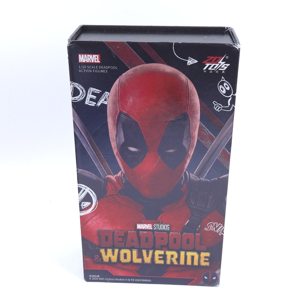 Marvel Deadpool Movie Action Figure 1/10 Collection Model Z.D. Toys READ!