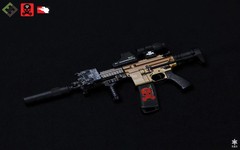 1/6 Scale ZERT MSE USA Exclusive – HK416C Assault Rifle – MINT IN BOX