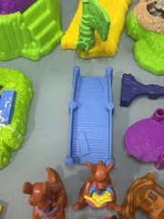 Mattel Disney Winnie the Pooh 100 acres Woods Campground Swimming Hole Lot parts