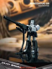 IN STOCK! Galaxy toys Mini08 DESTROYER Megatank Robot Action Figure 7CM