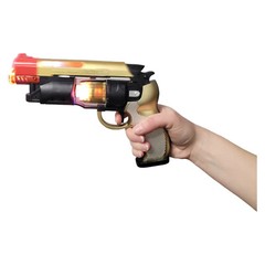 Large LED Light-Up Blaster With Sound (8.5) Adult Size Blade Runner Toy Pistol.