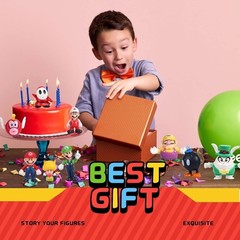 48 pcs Set Super Mario Figures Toy Action Figures Mario 2-5.5 CM Cake Topper-NEW
