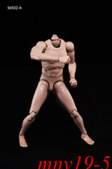 MX02-A 1/6 Europe Skin Male Figure Body Model Toy Fit 12in Head with Neck