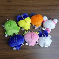 Hot Tamagotchi Anime Mametchi Plush Doll Keychain Kawaii Mimitchi Bag Pendant
