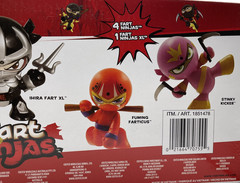 🔥 NEW🔥 Fart Ninjas 5-Pack Action Figures with Funny Sounds
