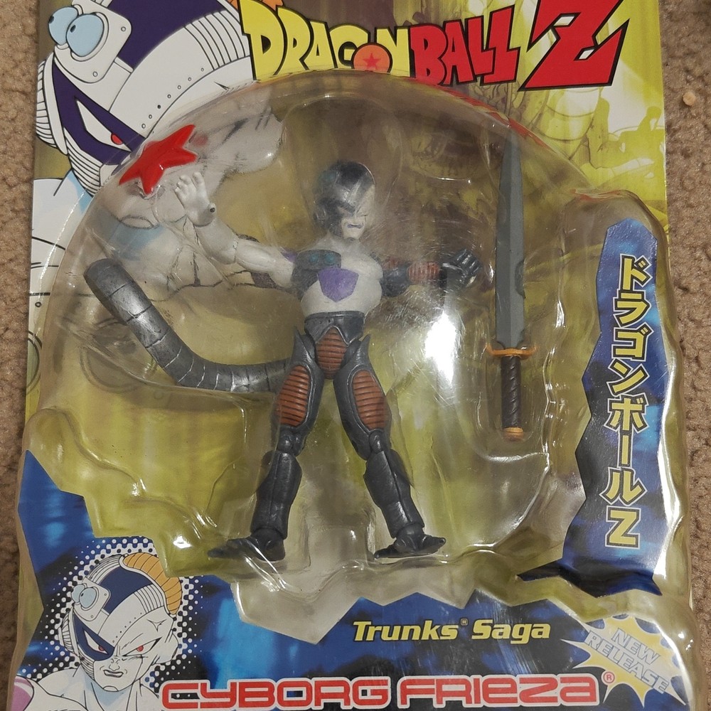 JAKKS Pacific Dragon Ball Z Trunks Saga Cyborg Frieza Action Figure w Sword READ