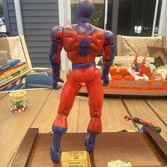 Vintage 90’s Toy Biz Spider-Man Figures x3 Inverse, Cyborg & 2099 Figures