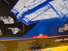 Star Wars Micro Galaxy Squadron GHOST Rebels Light & Sounds w/4 Mini Figures