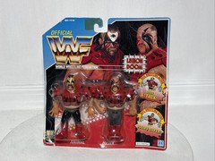 WWF Hasbro Legion Of Doom Hawk & Animal Wrestling Figure Series 3 MOC 1992 WWE