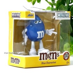 Jada M&M’s Blue Character 3″ Die Cast Figure Metalfigs Collectible M&M New