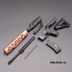 Mini Toys 1:6 Scale Assault Rifle Weapon Gun for 12” Male Action Figure