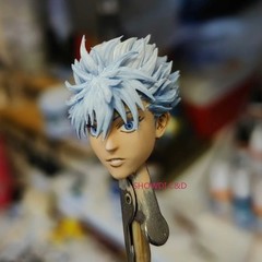1/12 Jujutsu Kaisen Gojo Satoru Head Carving For 6″ Romankey VTOYS Figure Body