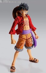 Tamashi Nations Imagination Works One Piece Monkey D. Luffy Approx. 6.7 inches
