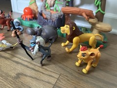 The Lion Guard Lion King Play set Vintage Rise Of Scar Plus 10 Figurines Disney