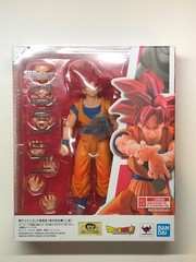 S.H.Figuarts Dragon Ball Super Super Saiyan God Son Goku SHF SH Bandai 145mm