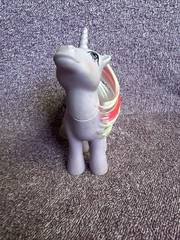 My Little Pony G1 – Powder – 1980s Snowflake Unicorn Pony! Flawed!