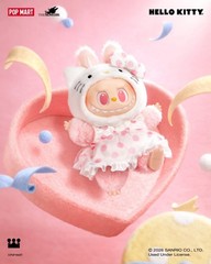 Authentic Labubu The Monsters Hello Kitty And Friends Sanrio Vinyl Plush Pendant