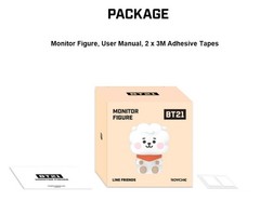 Official BT21 BABY Monitor Figure TATA RJ CHIMMY COOKY MANG SHOOKY