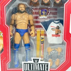 Mattel WWE Ultimate Edition Hacksaw Jim Duggan Legends Figure NEW In Hand!