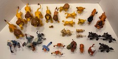 Disney Lion King Figures Lot Of 29 Simba, Nala, Scar, Rafiki, Zazu, Timon, Pumba