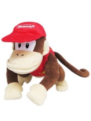 Little Buddy Super Mario Bros Diddy Kong Stuffed Animal Plush Doll 7″
