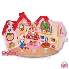 Hello Kitty Mimi Apple House – Korean Mimi Dollhouse Decorated with Hello Kitty