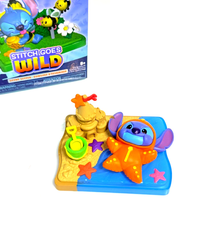Just Play *Disney Happy Haul STITCH GOES WILD SCENE SETTER* You choose NIB
