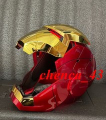 US!!! Autoking Iron Man Helmet MK5 1/1 Voice-controll Mask or Reactor Base Stand