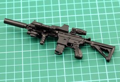 1:6 Scale Model Assembly Assault rifle Gun 4D HK416 Fit For 12″ US SELLER~