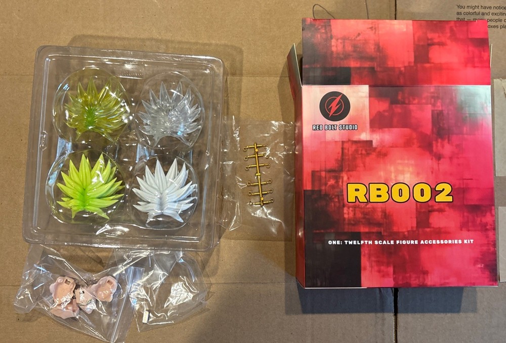 Beast Deities Red Bolt Studio RB002 Broly Head Kit NEW! Dragon Ball Z US Seller
