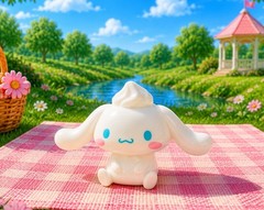 CINNAMOROLL Common Sonic Hello Kitty And Friends Secret Scent Cafe | 1 Figure