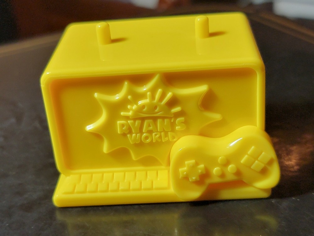 Ryan’s World Yellow Platform Plastic Replacement Toy TV Keyboard Controller