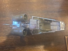 1990 GI Joe ARAH Sky Hawk Chrome Hasbro Incomplete For Parts Or Project