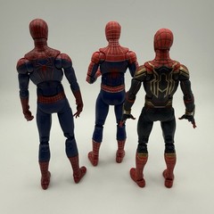 Marvel Legends Spider-Man No Way Home 3-pack Tobey Andrew Tom Loose Complete