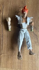 San Diego Comic-Con Capcom vs. SNK 2 Akuma Gakuto Action Figure Incomplete RARE