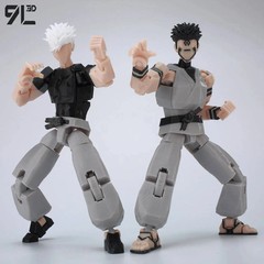 9L3D Printed Anime Jujutsu Kaisen Movable Shapeshift Action Figures Toys