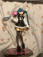 21cm Hatsune Miku Sweet Lolita Figure Heart Wand Anime Statue Model Toy With Box