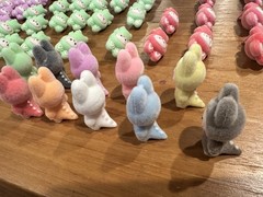 Mini Series Flocking Figures 4cm Cute Gift DIY Decor Toys Kawaii Big Into Energy